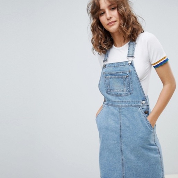 asos jean dress